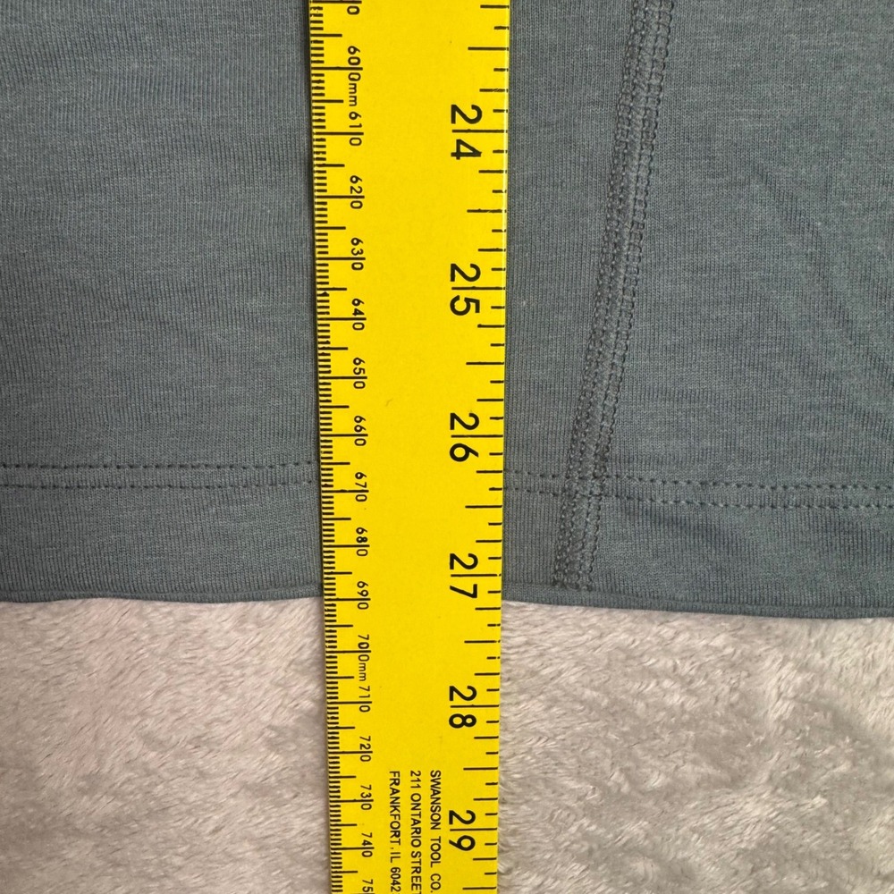NWOT Ten Thousand Mens The Durable Shirt Slate Teal Heather Crew Neck T-Shirt S - Picture 7 of 7